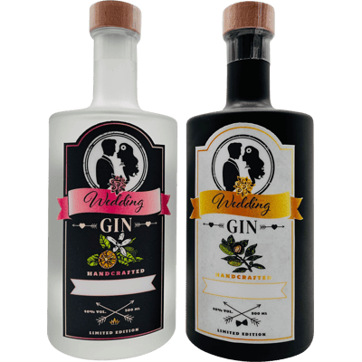 WeddingGIN (1x gin for her + 1x gin for him)