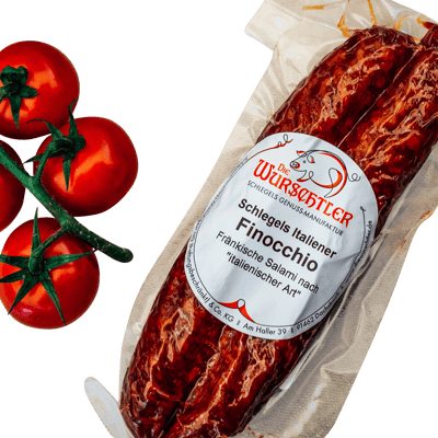 Die Wurschtler Salami Finocchio - Schlegels Italiener mit Fenchel