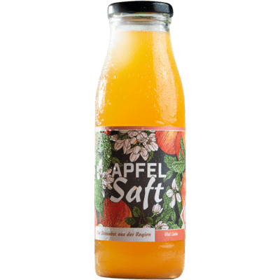 Apple juice from orchards