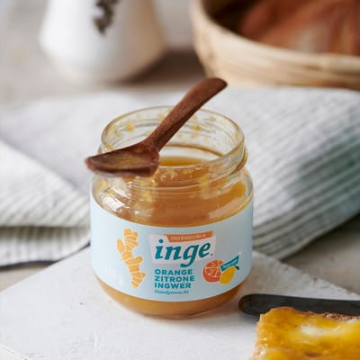 inge ginger fruit spread