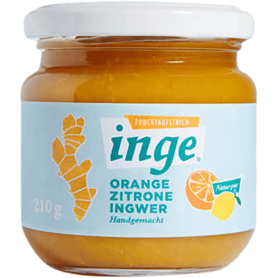 inge ginger fruit spread