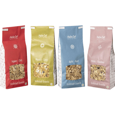 Bio Granola Probierpaket 4er Set