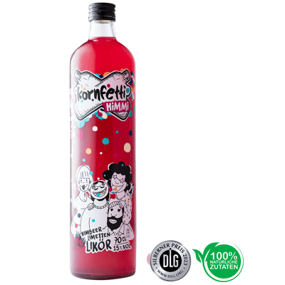 Kornfetti - Himmi - Himbeer-Limetten-Likör