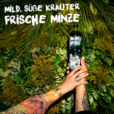 Kornfetti - Krauti - Kräuter-Minz-Likör