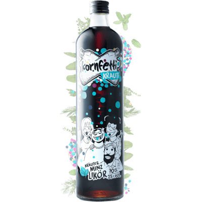 Kornfetti - Krauti - Herbal mint liqueur