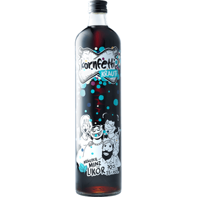 Kornfetti - Krauti - Kräuter-Minz-Likör