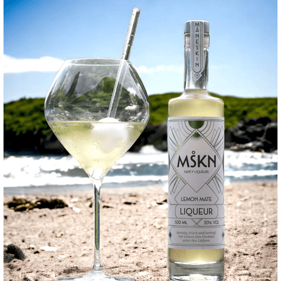 MSKN Fancy Liqueurs Lemon Mate - Zitronen Mate Likör 2