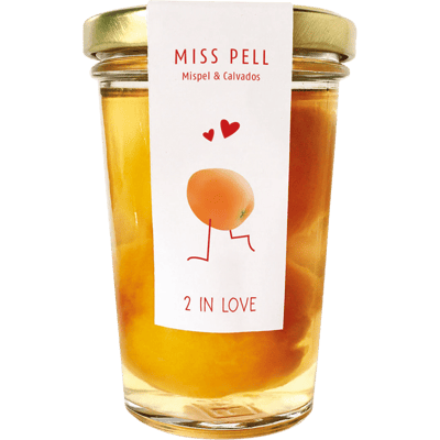 Medlar 2 in Love - pickled medlars in Calvados liqueur
