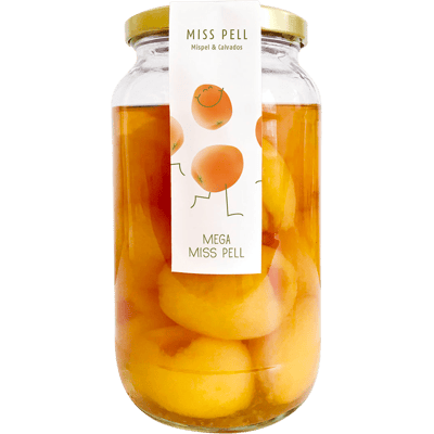 Medlar Mega - pickled medlars in Calvados liqueur