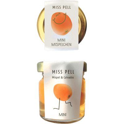 Medlar Mini Set (11x pickled medlars in Calvados liqueur)