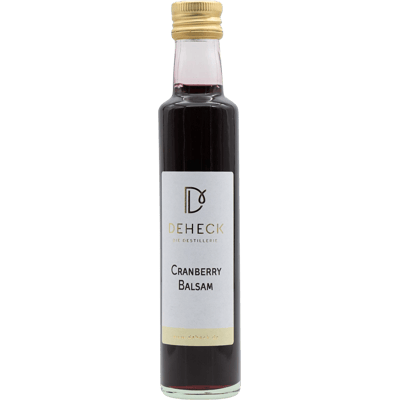 Cranberry balsamic vinegar preparation