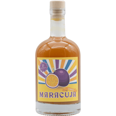 Passion fruit lime liqueur