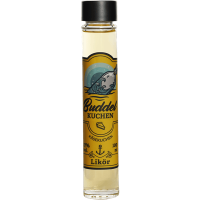 Buddelkuchen cheesecake liqueur tasting bottle