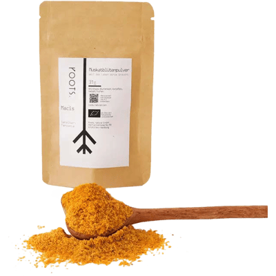 Macis Muskatblüten Pulver Bio Nachfüllpack
