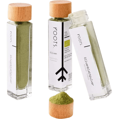 Olivenblatt Pulver Bio