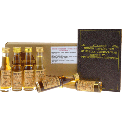 Rum Tasting Set | Gift Set | Tasting Set: special flavors (6x Rum Minis) | Vita Dulcis