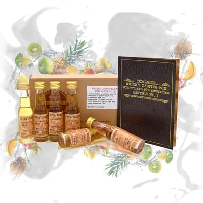 Vita Dulcis Whisky Tasting Box Scotland for beginners (6x Whisky Minis)