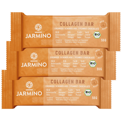 Jarmino Kollagen Riegel Erdnuss
