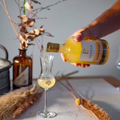 Limoncello with grappa