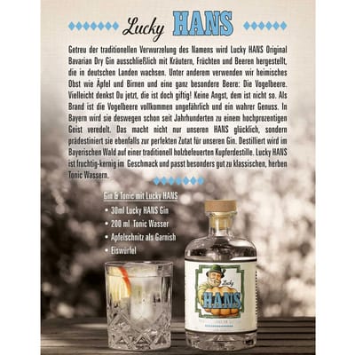Lucky HANS Gin 6