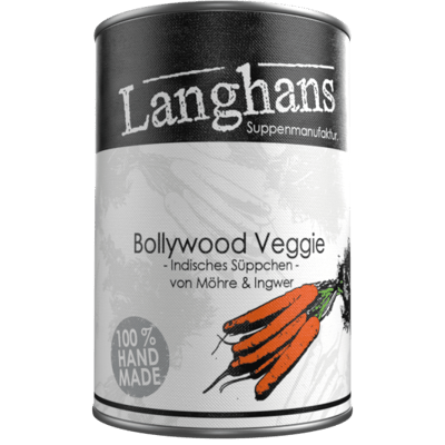 Bollywood Veggie Indisches Süppchen - Möhre & Ingwer Suppe