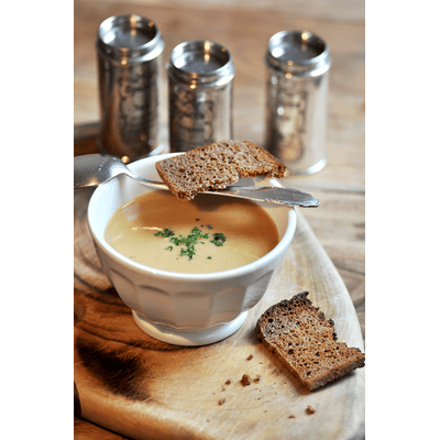 Dicke Kumpels Kartoffel Crèmesuppe mit Steinpilzen