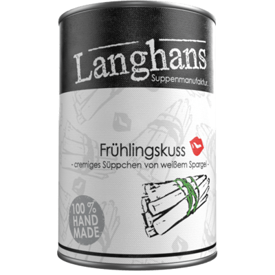 Frühlingskuss Cremiges Süppchen von weißem Spargel