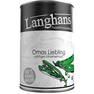 Omas Liebling Kräftiger Erbseneintopf