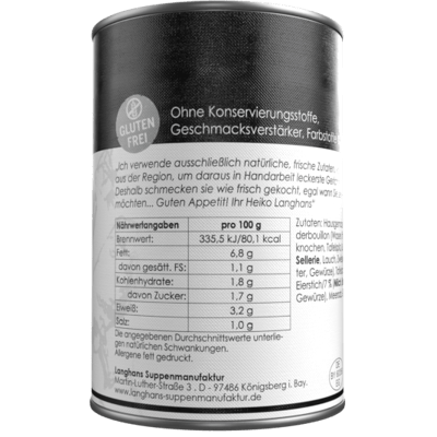 Rind Royal Bouillon mit Tafelspitz & Eierstich
