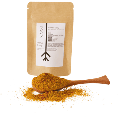 Madras Curry Gewürzmischung Nachfüllpack