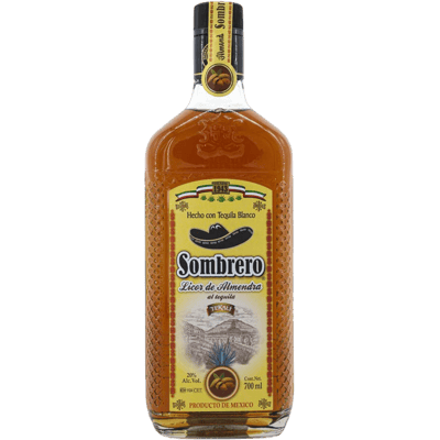 Sombrero Licor de Almendra Tequila - Almond Liqueur