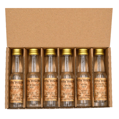 Gin Tasting Set | Gift Set | Tasting Set: International (6x Gin Minis) | Vita Dulcis