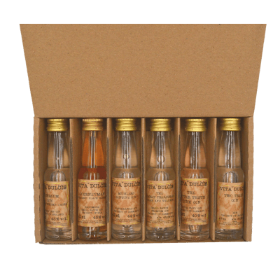 Gin Tasting Set | Gift Set | Tasting Set: Underdogs Edition No.2 (6x Gin Minis) | Vita Dulcis