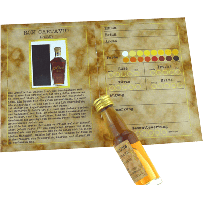 Vita Dulcis R(h)um Tasting Box: alt & selten (6x Rum Minis)