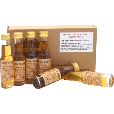 Vita Dulcis R(h)um Tasting Box: International (6x Rum Minis)