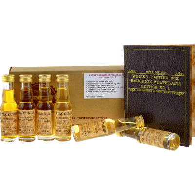 Vita Dulcis Whisky Tasting Box smoky world class (6x Whisky Minis)