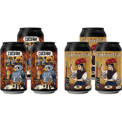 MixPack Basic 6 (3x Cuckoo + 3x Black Forest Cake)