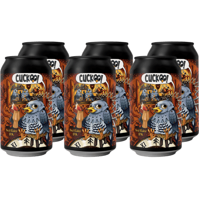 6x Cuckoo - Red Elder IPA