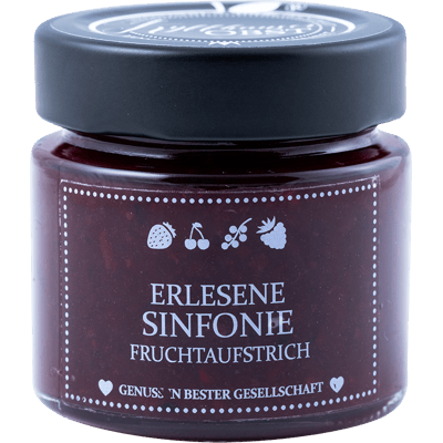 "Erlesene Sinfonie" Beeren Fruchtaufstrich