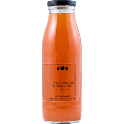 "Lordly harmony" pear-apple-quince syrup