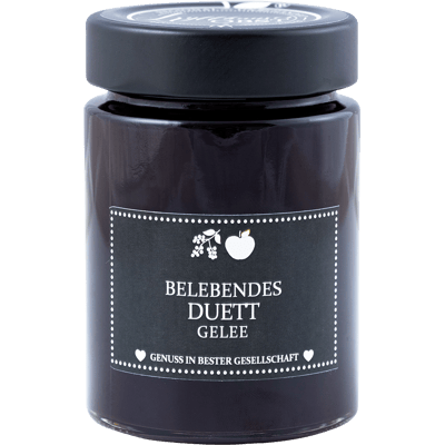 "Belebendes Duett" Holunder-Apfel-Gelee