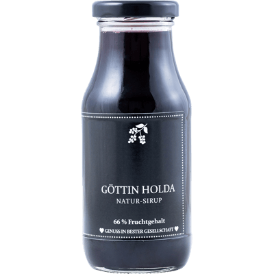 "Goddess Holda" elderberry syrup