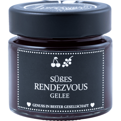 "Süßes Rendezvous" Kirsch-Johannisbeer-Gelee