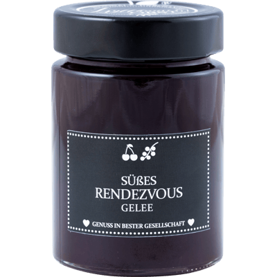 "Süßes Rendezvous" Kirsch-Johannisbeer-Gelee