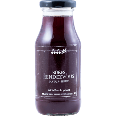 "Süßes Rendezvous" Kirsch-Johannisbeer-Sirup