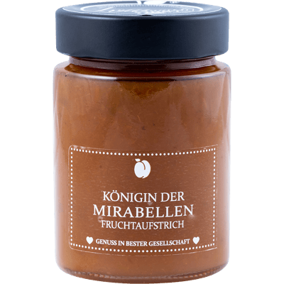 "Queen of mirabelles" fruit spread