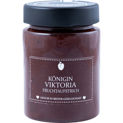 "Queen Victoria" plums fruit spread