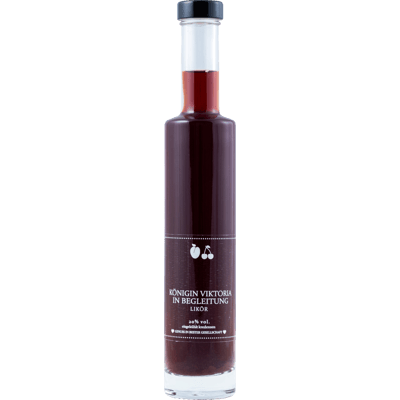 "Queen Victoria in company" plum and cherry liqueur