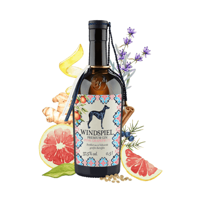 Windspiel Premium Gin Pink Grapefruit