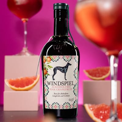 Wind chime non-alcoholic Pink Grapefruit